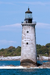 Ram Island Ledge Light in Southern maine